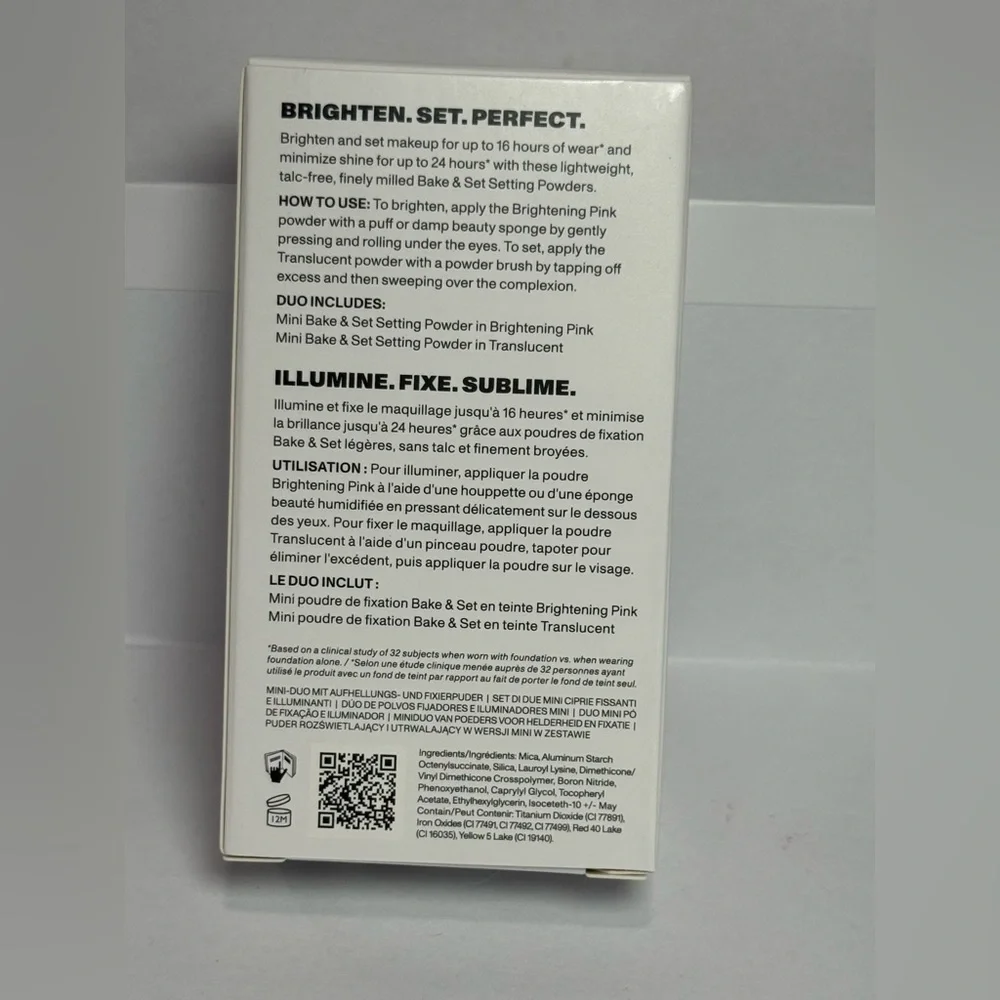 Morphe Totally Set Mini Brighten & Set Powder Duo NEW - Picture 4 of 6